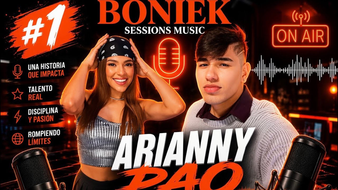🎙️ Boniek Sessions Music – Sesión #1 | Artista Invitada: Arianny Pao! 