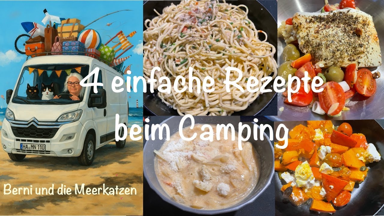 4 einfache, fleischfreie Rezepte beim Camping