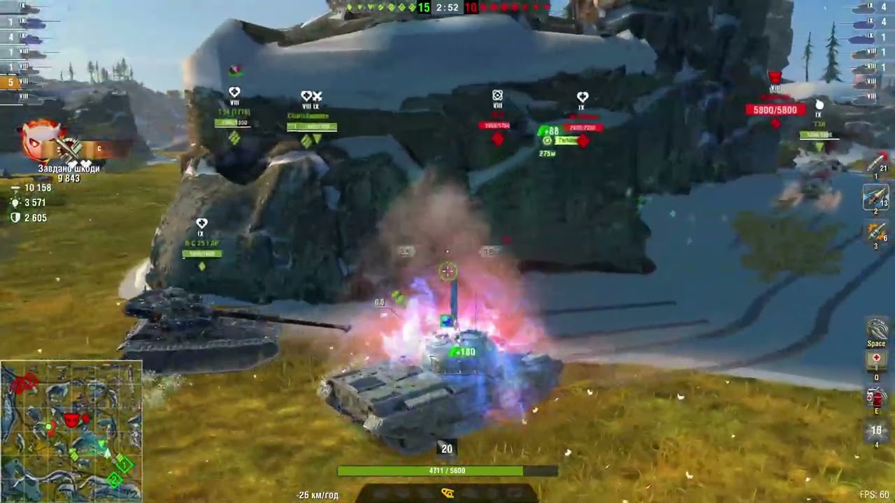 WoT Blitz. Progetto 46. Я ще щось натанкував