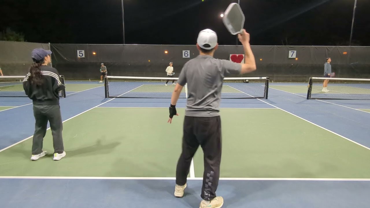 Eric, Justin vs Josh, Choi 2.1.26 #pickleball at Mountain View Park, Eastvale, CA