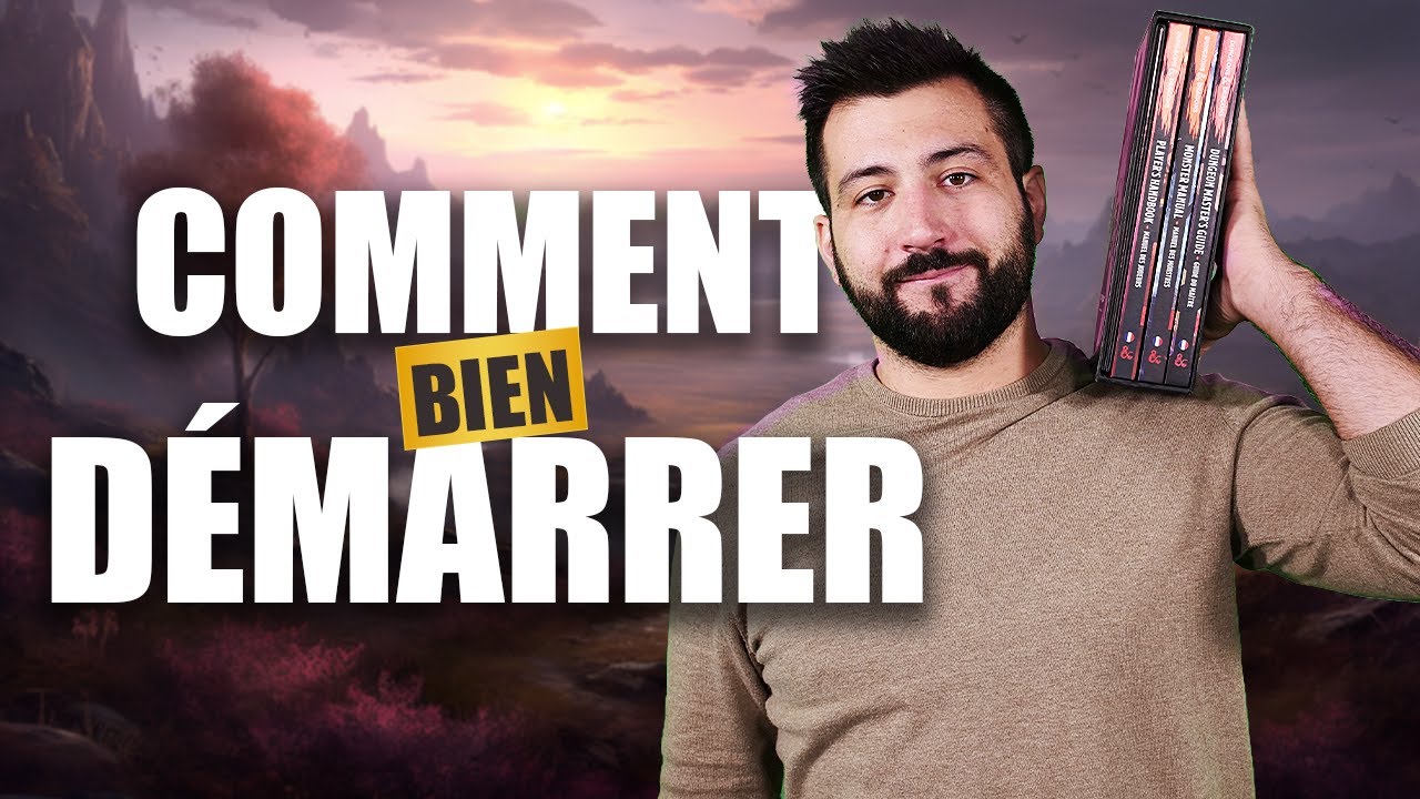 D&Eacute;BUTER LE JEU DE R&Ocirc;LE (sur table)