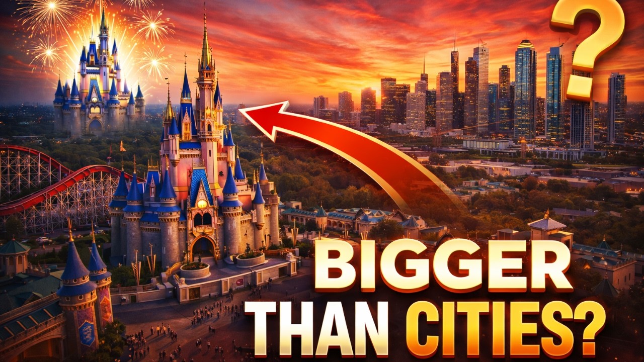 Why Walt Disney World Became Bigger Than Entire Cities