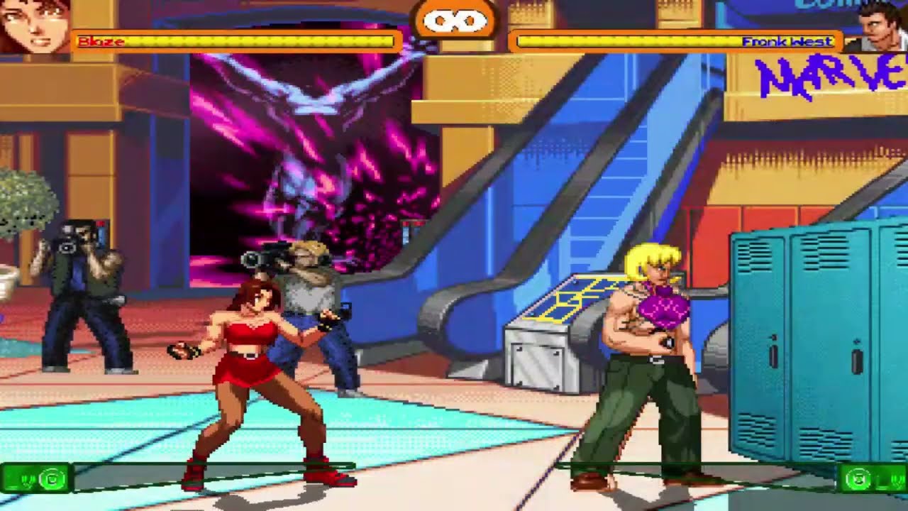 MG026 MUGEN - Blaze #9 vs. Frank West (CvS Styled)
