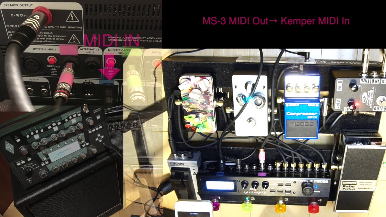 【スイッチャーでアンプシミュレーターをMIDI操作する】140秒ギターレクチャー