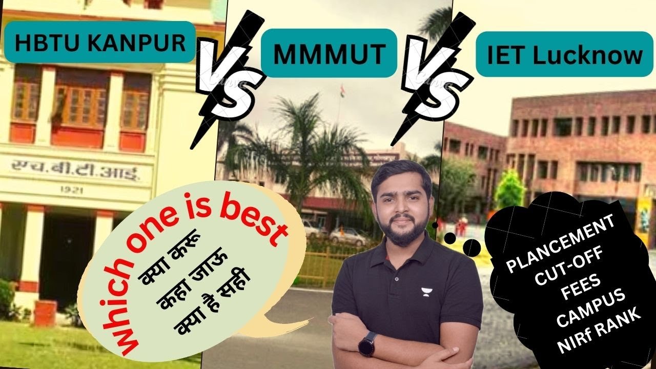 HBTU vs MMMUT vs IET  Lucknow | which one should choose ? must watch before Admission by sandeep sir