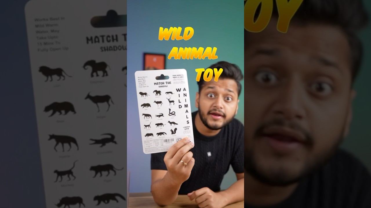 This Magical Capsule becomes Wild Animal Toy #shorts #viral