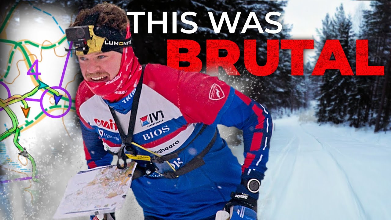 SWEDISH RELAY CHAMPS ⎸ Headcam Ski Orienteering