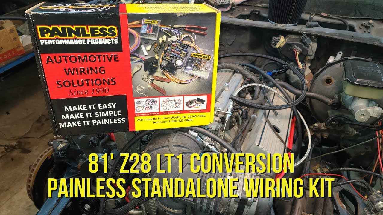 Painless Performance 60502 LT1 Standalone Wiring Harness for the 81' Z28!