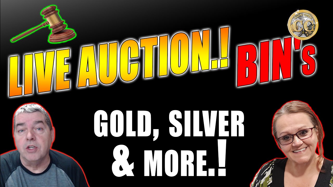 Silver, Gold Coins & More!.. LIVE AUCTION 2-1-26