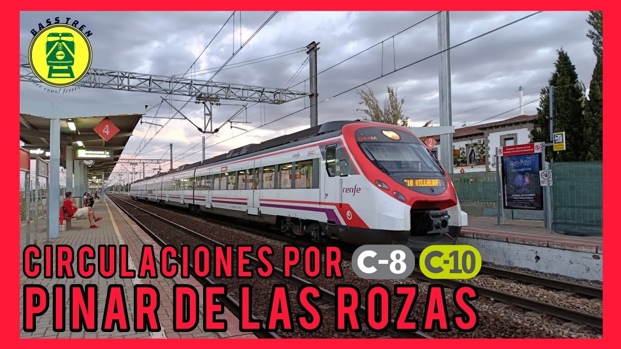 Circulaciones por Pinar de las Rozas/Cercanías Madrid C8 C10