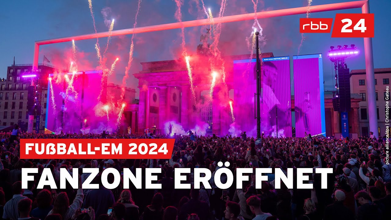 Fußball-EM in Berlin: So ist die Stimmung in der Fanzone