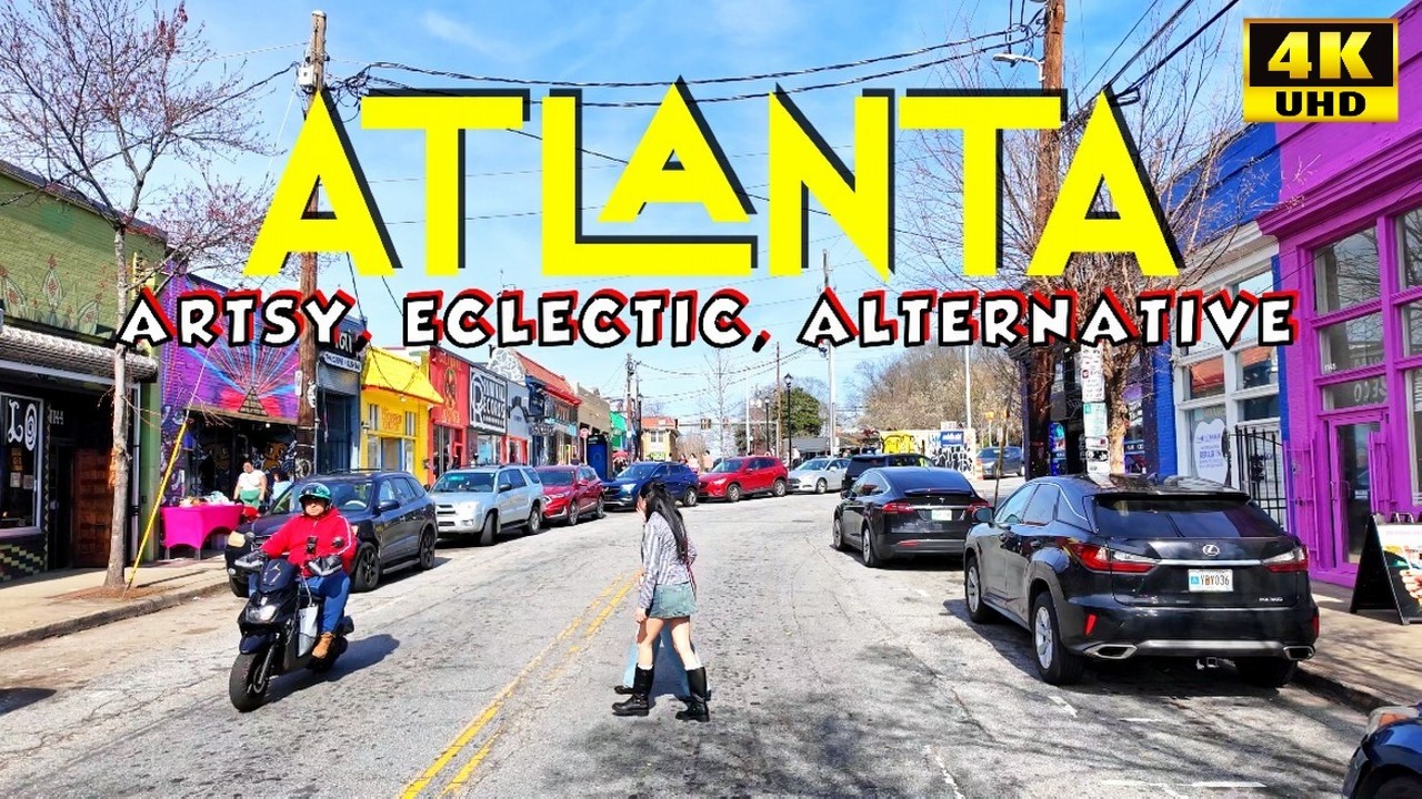 Driving ATLANTA Neighborhoods Covered in Stunning Street Art #peoplewatching
