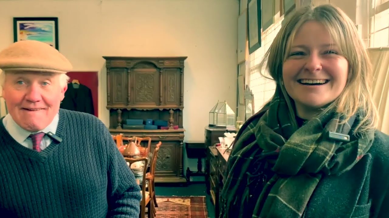 Legendary Auctioneer Jim Railton Shows Us Around His February 2025 Sale In Wooler Northumberland.