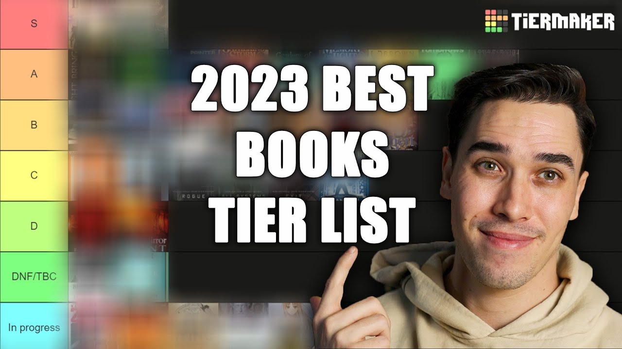 EVERYTHING I Read In 2023 Tier List #booktube