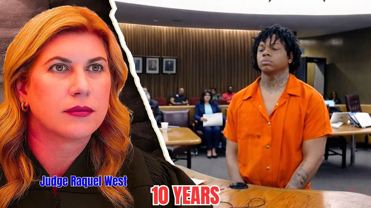10 лет за хранение оружия — судья Ракель Уэст вынесла приговор.