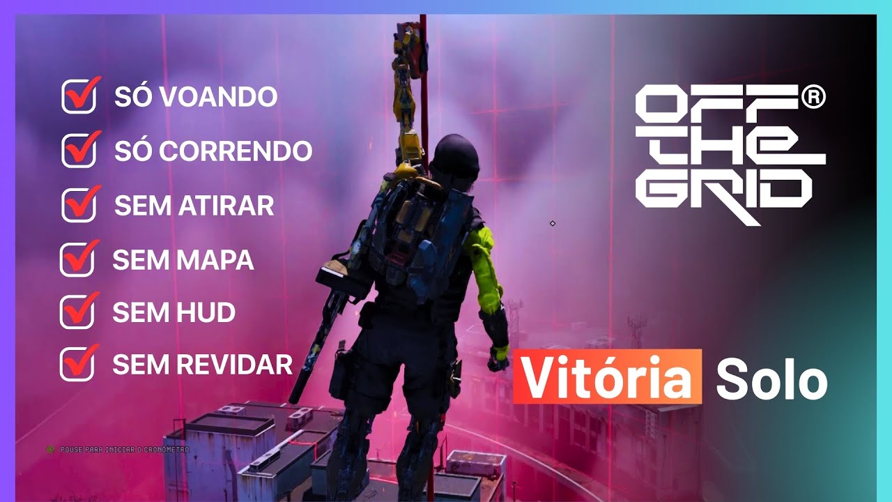 Sem Atirar | Sem Mapa/HUD: Vitória Solo ▷ Off The Grid • #DesmondDoss #Gameplay #NoCommentary