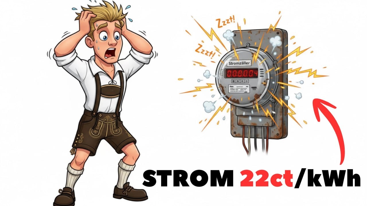 Günstiger Strom 2026: Von 30 auf 22ct/kWh – So sparst du 320€