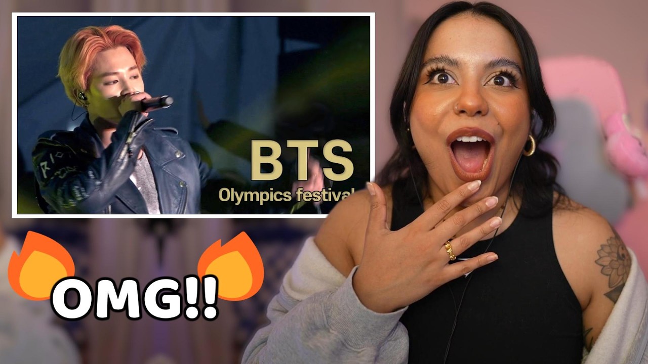 BTS Live @ Olympics festival 2016 REACTION!