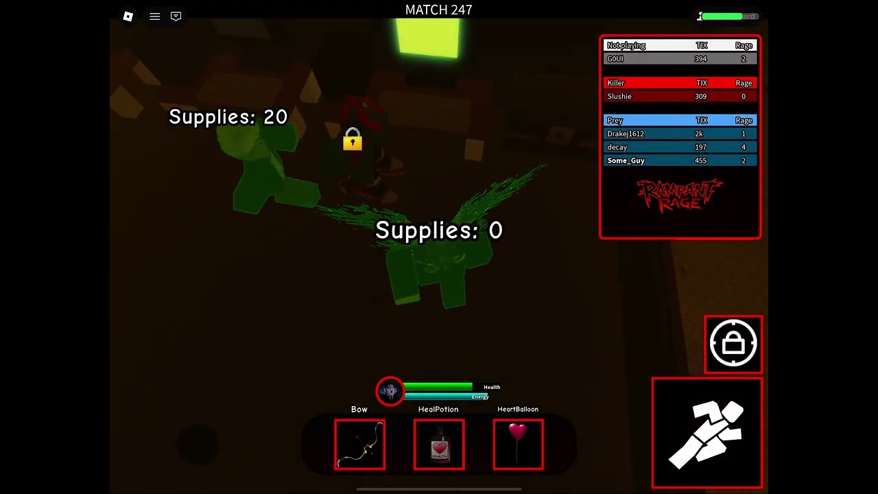 How to get the lucky balloon in rampant rage it may be confusing on how I said it