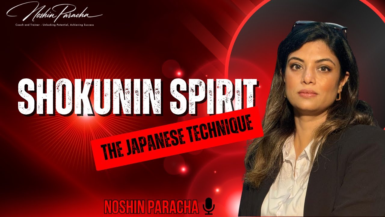 The Shokunin Spirit: Japanese Secret to Mastery, Purpose & Success #noshinparacha #japaneseseries