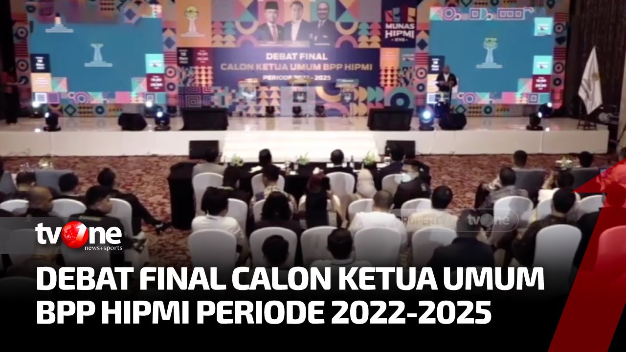 Debat Final Calon Ketua Umum BPP HIPMI Periode 2022-2025 | tvOne