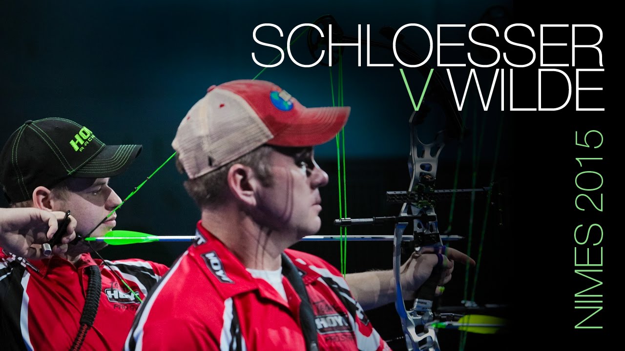 Schloesser v Wilde – archery’s Mr Perfect clashes with experienced pro | Nîmes 2015