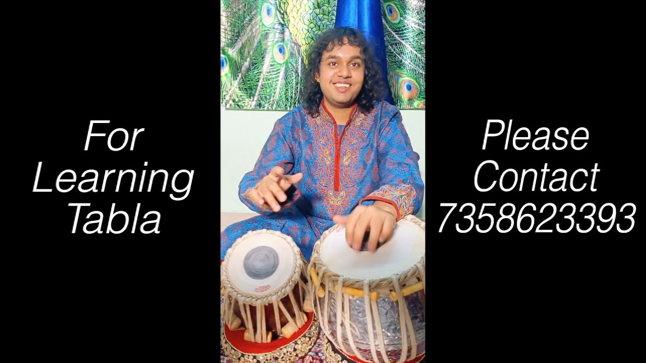 Tabla Solo Teen Taal Kaida | V.Saairam | Part 1