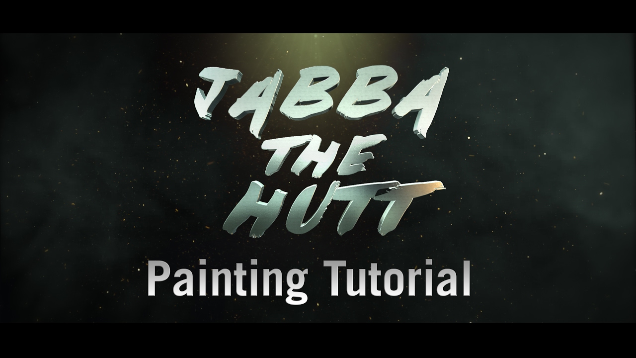 Star Wars Imperial Assault Painting Tutorial (Episode 2): Jabba the Hutt