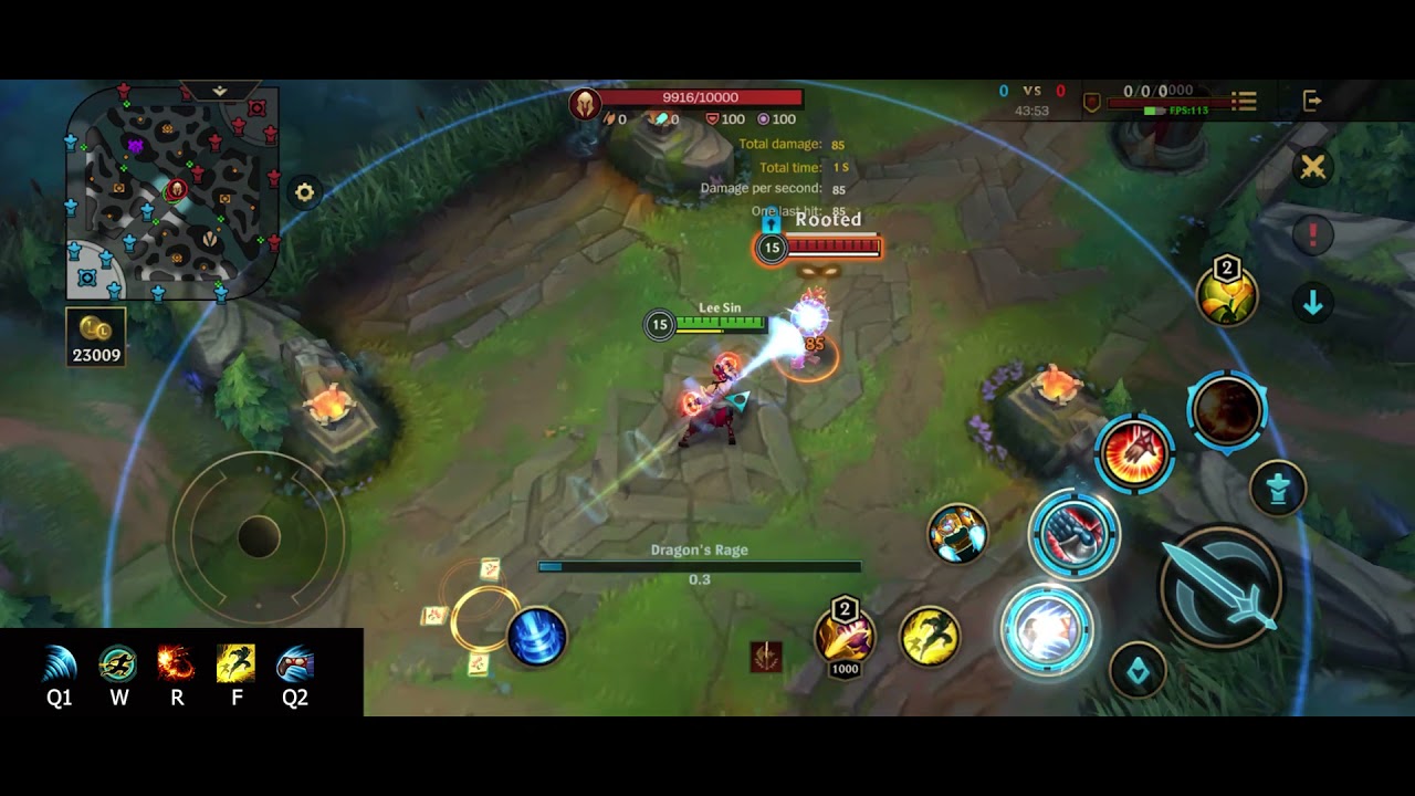 WILD RIFT - Lee Sin In & Out Insec Combo