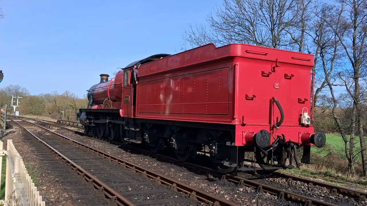 Bluebell Railway 🛤 Wightwick Hall 6989 Hogwarts Express 🚂 at Sheffield Park February 2026