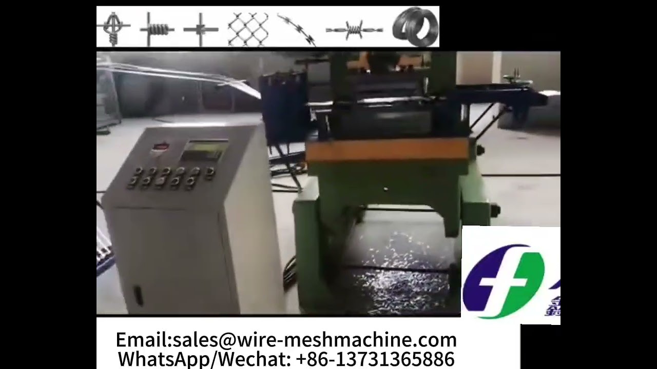 High speed Razor barbed wire machinery