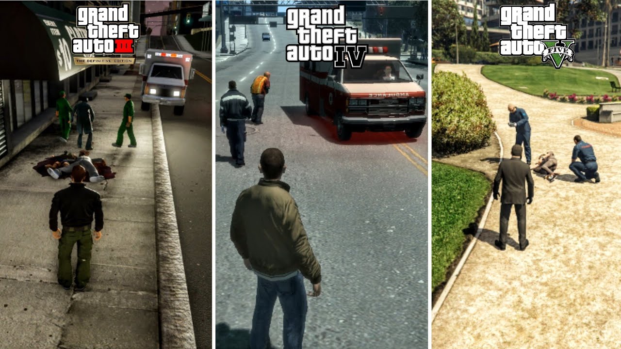 Ambulance Evolution in gta games | Gta games comparison