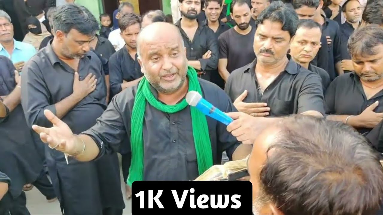 🔴Live Azadari Sirsi | Kat Jayega Hamara Gala Aaj Sham Tak | Purdard Noha Janab Shobi Sirsivi Saheb