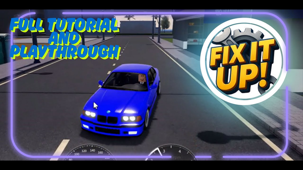 Обучающее видео и прохождение Fix It Up ROBLOX!! (Творческая планета Судипа)