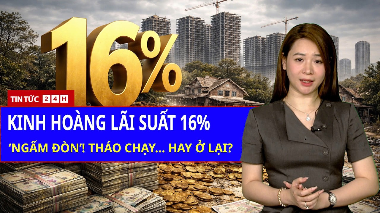 Toàn Cảnh Lãi Suất 16%: “Ác Mộng” Đòn Bẩy Tài Chính Và Làn Sóng Bán Tháo BĐS | Tin Tức Việt Nam