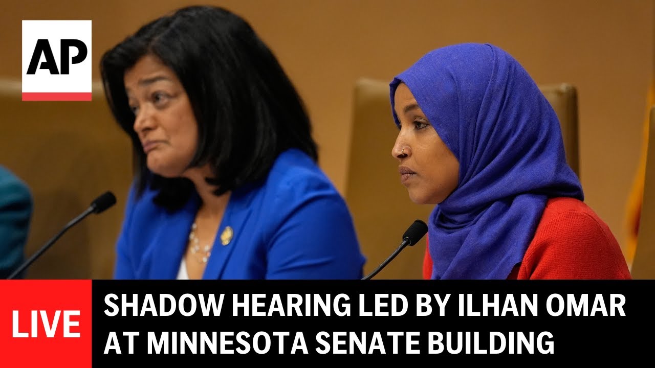 LIVE: Shadow hearing led by Ilhan Omar at Minnesota Senate Building