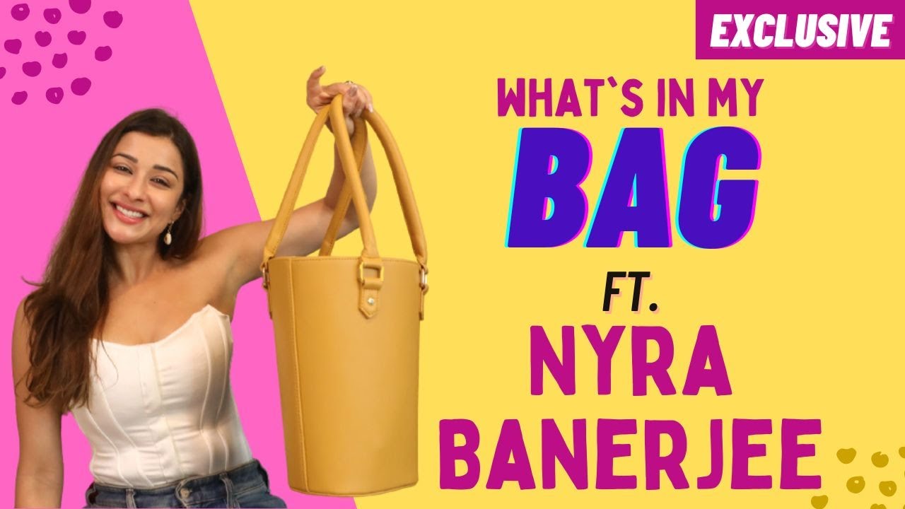 Nyra Banerjee gives a peek into her utility bag and make-up pouch |Exclusive|