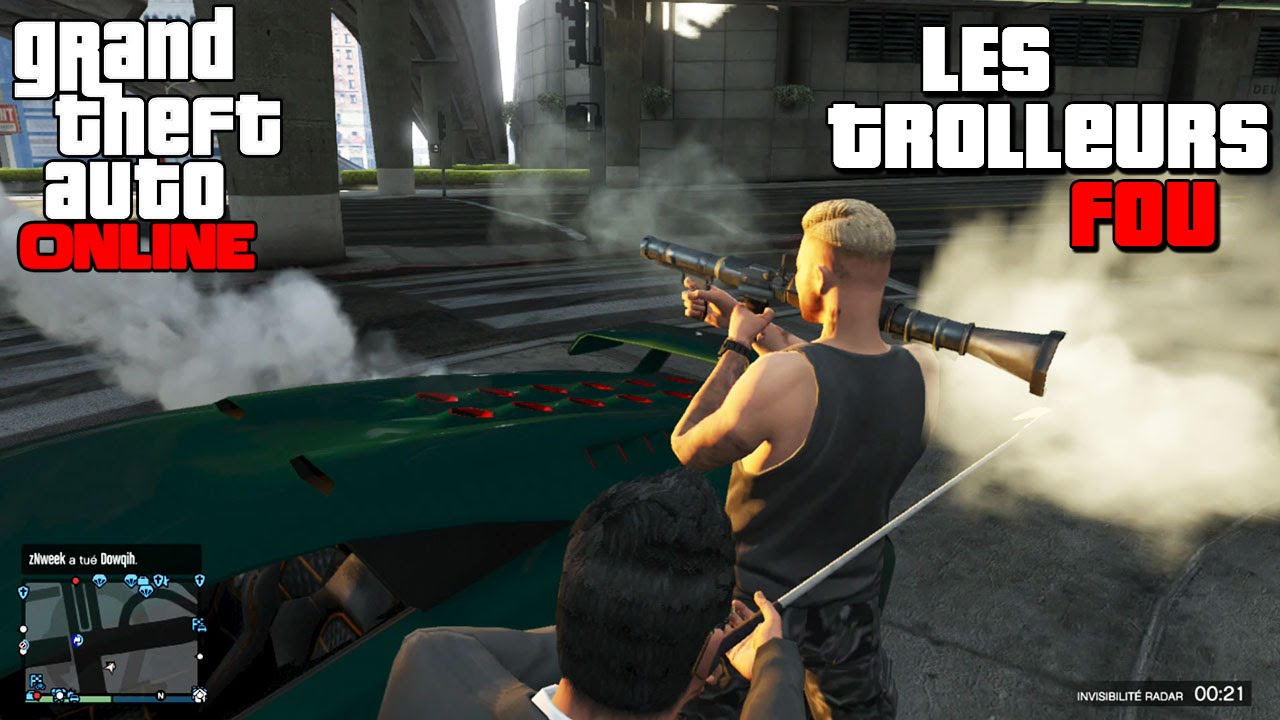 GTA ONLINE - Les Trolleurs FOU