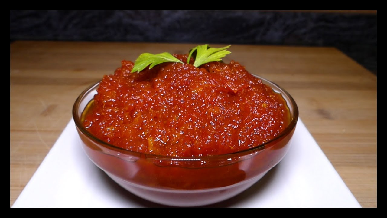 Chutney de tomate. (Salsa)
