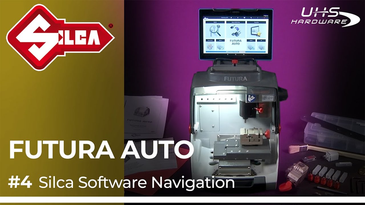 Silca Futura Auto Key Cutter - [ Part 4 ]  Silca Software Navigation