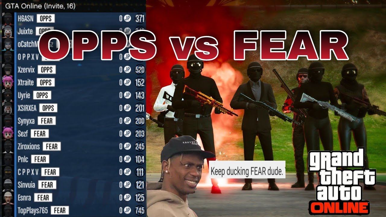 OPPS vs FEAR (Crew war) THE SO CALLED 
