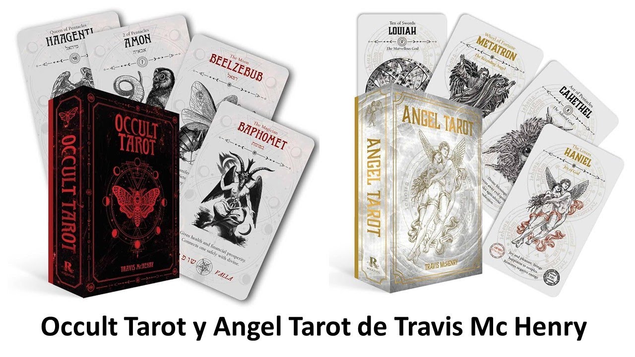 Occult Tarot y Angel Tarot de Travis McHenry