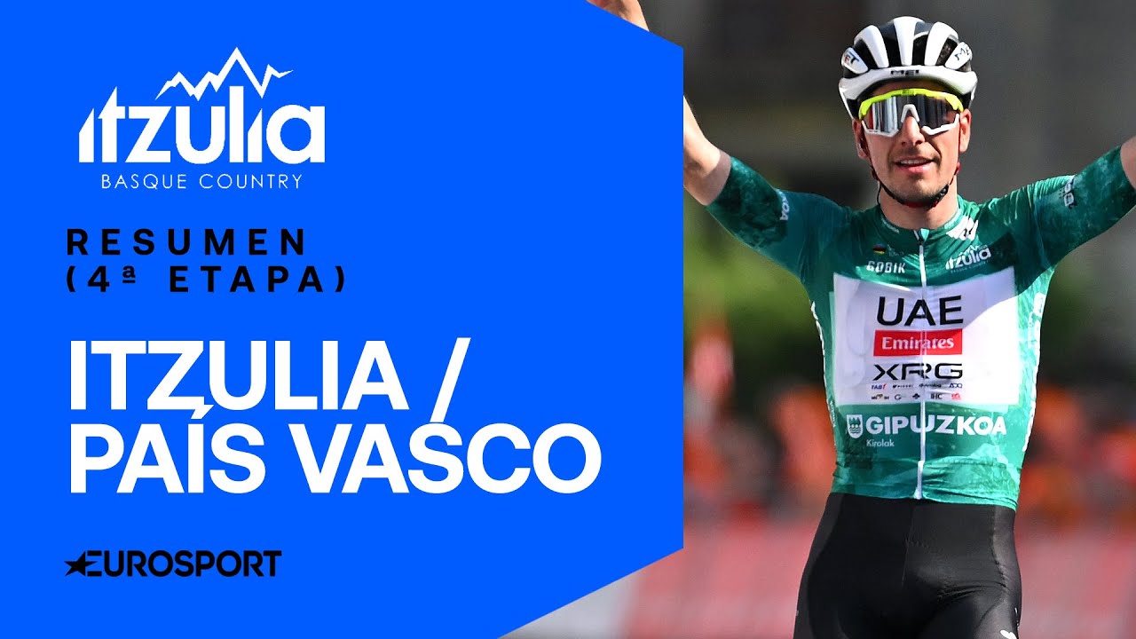 ALMEIDA, VICTORIA Y LÍDER EN EL DOBLETE DE UAE | 4ª ETAPA ITZULIA 2025 | VÍDEO, RESUMEN Y HIGHLIGHTS