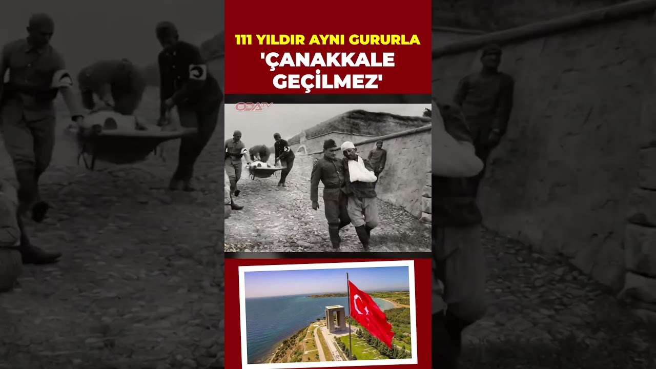 Çanakkale'de Deniz Zaferi'nin 111. yıl dönümünde aynı gururla: 'Çanakkale geçilmez'