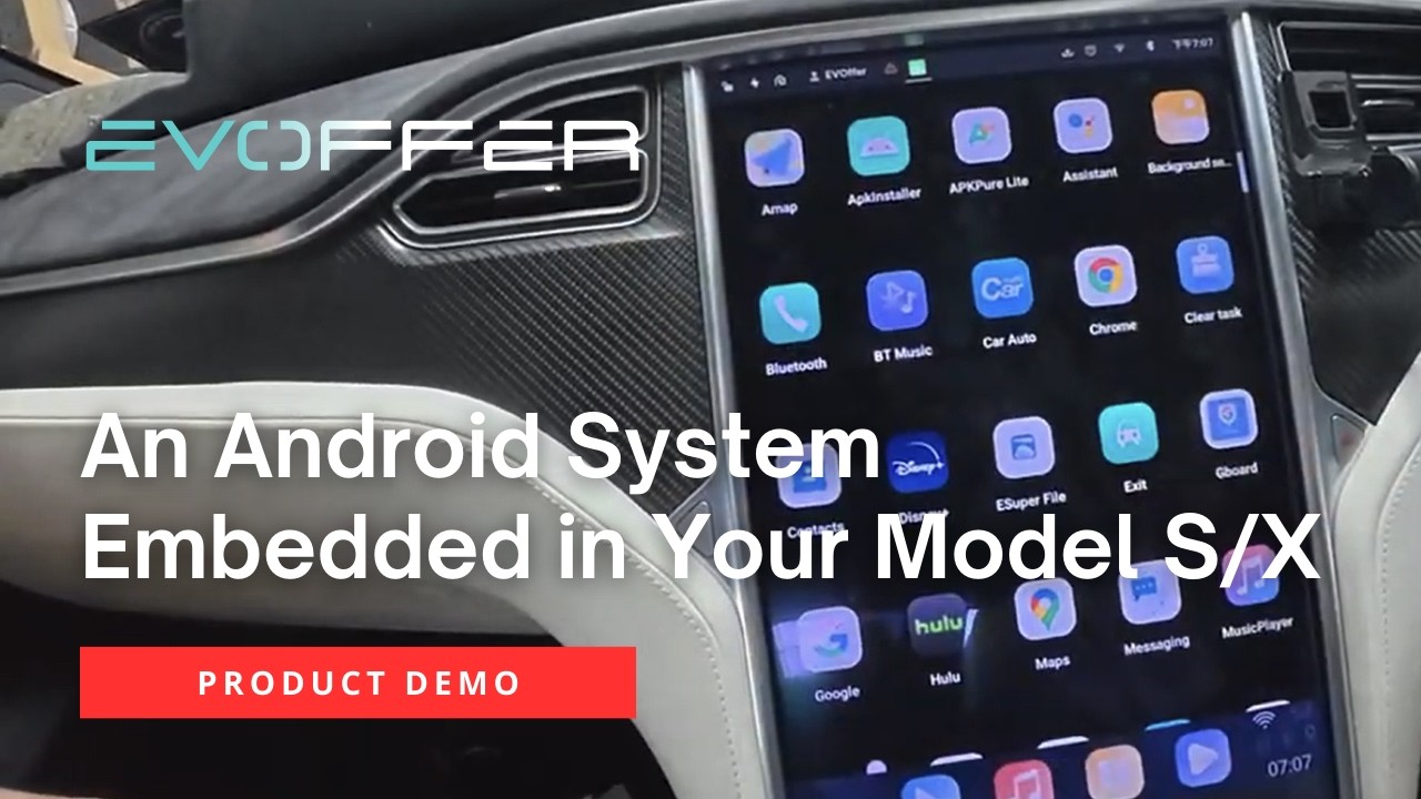 А что, если... в вашем Model S/X установлена ​​система Android? | EVOffer