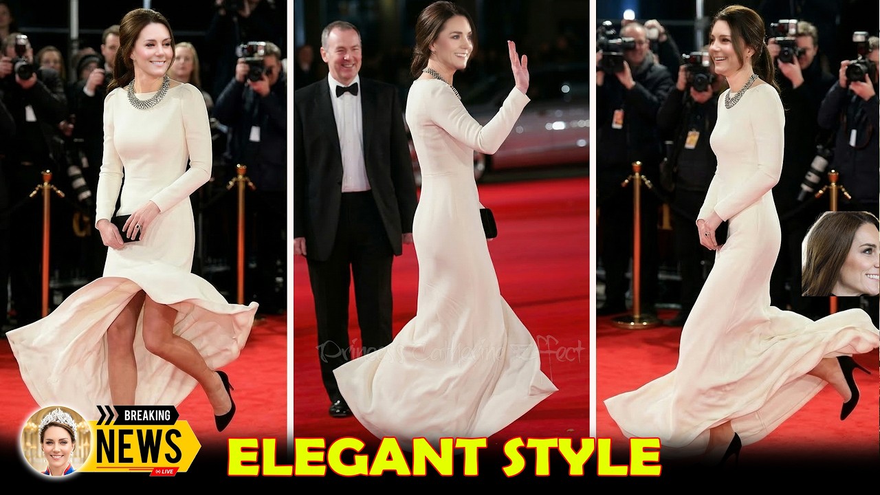 Princess Catherine Turns Heads in Sleek Roland Mouret Dress as Fans Praise Her Effortless Elegance