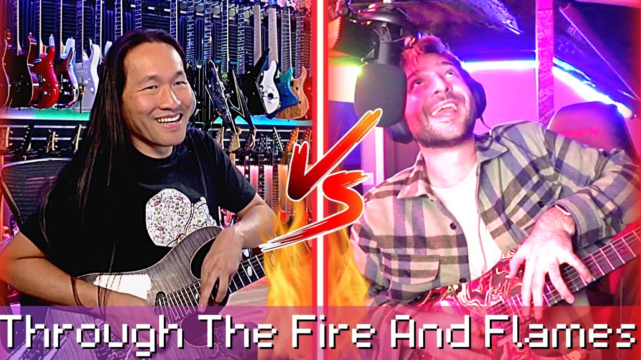 DragonForce - Through The Fire And Flames (WITH HERMAN LI) Billy Wilkins Cover