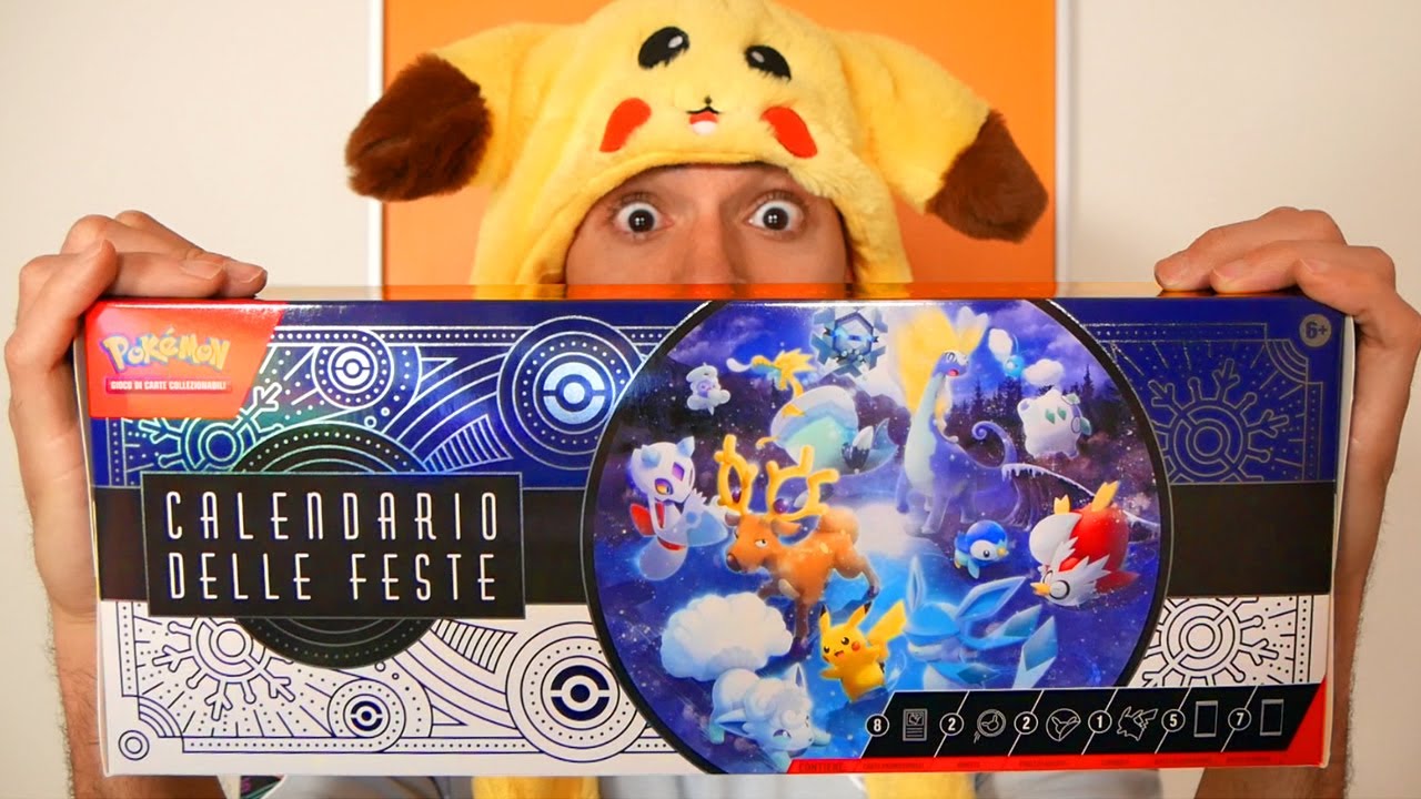 APRO IL MEGA BOX DELLE FESTE DI POKEMON
