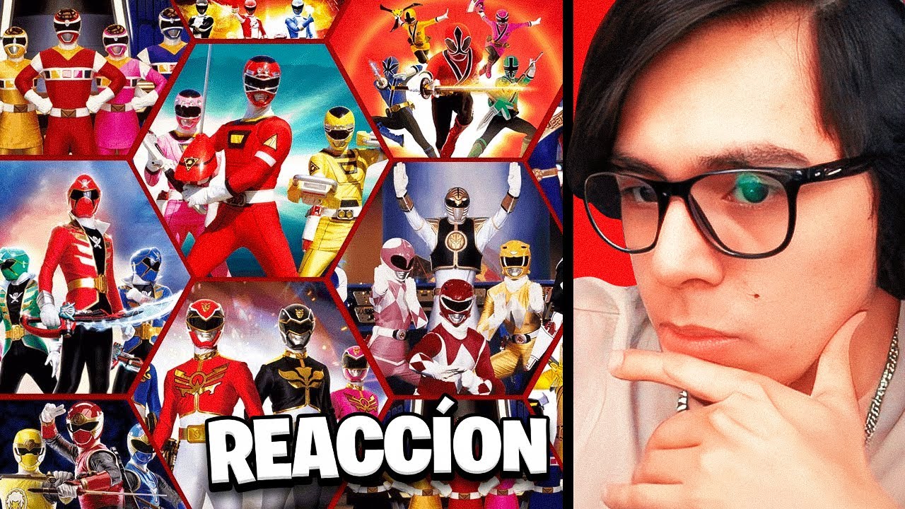 🦃 Daarick reacciona a POWER RANGERS  (TODAS LAS INTROS)