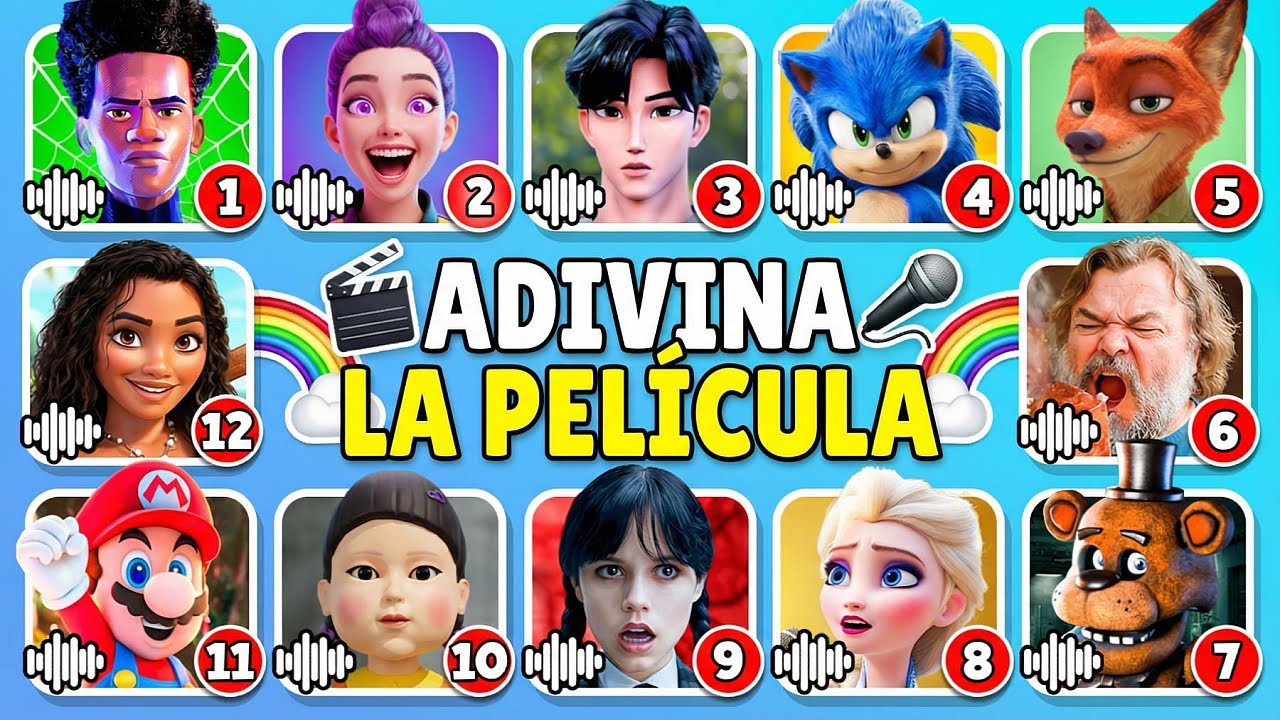 ¡Adivina la Película por la Canción! 🎶🌈✨ Zootopia 2, El Rey León, Disney, Kpop